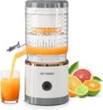 Electric Citrus Juicer, Rechargeable Portable Cordless Juicer with with USB Cable and Cleaning Brus, One-Touch Button, Juice Squeezer for Oranges, Lemons, and Limes, White - Image 2