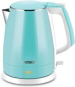 Electric Kettle(BPA Free), Double Wall Water Boiler Heater, Stainless Steel Interior, Cool Touch Coffee Pot & Tea Kettle, Auto Shut-Off and Boil-Dry Protection, 1.5L, 2 Year Warranty - Image 2