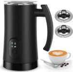 Electric Milk Frother, 4 in 1 Milk Steamer,11.8oz/350ml Automatic Warm and Cold Foam Maker for Coffee,Latte, Cappuccino, Macchiato, Hot Chocolate - Image 2
