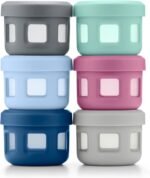 Ello Reusable Condiment Containers 4oz each with Screw-on Leak Proof Lid | Perfect for Salad Dressing Sauce Dips Lunchbox Picnic Travel Bento Box | BPA-Free | Dishwasher Safe - Image 2