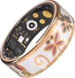 Enamel Craft Smart Ring for Women & Men - No Subscription Fee Fitness Tracker with Sleep Tracking, Heart Rate, SpO2 - IP68 Waterproof for iPhone Android - Activity Tracker, Remote Camera (10) - Image 2