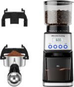 Espresso Grinder, Burr Coffee Grinder with 51 Grind Settings, Precision Timer, Stainless Steel Coffee Grinder with Easy Cleaning, Anti-Static Design & 3 Operation Modes - Image 2