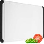Extra-Large Cutting Board for Kitchen, 18” Reversible Cutting Board with Juice Groove, Dishwasher Safe Plastic Chopping Board Non-Slip Grip for Meal Prep, Meat, Vegetables, and Everyday Cooking - Image 2