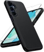 FNTCASE for Galaxy A17/A16 5G Phone Case - Samsung A17 Military Grade Drop Protection, 14ft Drop Tested, Screen Protector Included, Anti-Slip Matte Textured, TPU+PC Dual Layer Shockproof Cover (Black) - Image 2