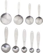 Farberware Pro Stainless Steel Measuring Cup and Spoon Set, 9-Piece - Image 2