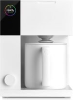 Fellow Aiden Precision Coffee Maker - 10-Cup Thermal Carafe, Built-In Brewing Guidance, Scheduling, Removable Water Tank, Matte White - Image 2
