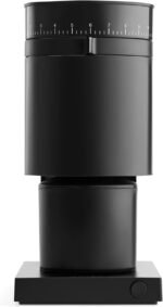 Fellow Opus Conical Burr Coffee Grinder - All Purpose Electric - Espresso Grinder with 41 Settings for Drip, French Press, & Cold Brew - Matte Black - Image 2