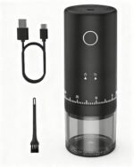 First Grind-While-Charging Rechargeable Coffee Grinder, 1.7X Faster Grinding with 38 External Adjustable Settings, Conical Ceramic Burrs & 2000mAh Battery, Portable for Travel, Camping, etc. - Image 2