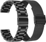 FitTurn Wrist Strap Compatible for KOSPET Tank M1 Pro/M1/M2/M3/M4/T2/T3/T4 Smart Watch Band, Replacement Metal Wristband for AMAZTIM C20 Pro/C20/M2/T2 Stainless Steel Bracelet Adjustable Belt Loop - Image 2
