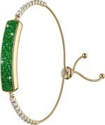 Fitness Tracker Dressy Diamond Smart Bracelet for Women Ladies Health Wristband Heart Rate Monitor Sleep Tracker Step Counter Pedometer Waterproof Fashion Activity Tracker - Image 2