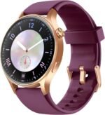 Fitpolo Smart Watch for Women,1.3" AMOLED Touchscreen Fitness Tracker, Make/Answer Calls, Heart Rate SpO2 Monitor,IP68 Waterproof,Sleep Activity Tracking Smartwatch for Android Phones iPhone (Purple) - Image 2
