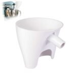 Flour Funnel for Stand Mixer, Tilt-Head with Auxiliary Opening Mixer Attachment, Easy Pour Baking Accessory - Image 2
