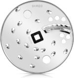 Food Processor Slice Shred Disc Blade Replacement for Hamilton Beach 70730, 70740, 70670, 70760 - Stainless Steel Disc for Slicing and Shredding - Image 2