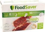 FoodSaver Special Value Vacuum Seal Combo Pack 1-8"Roll; 4-11"Rolls; 36 Pre-Cut Bags - Image 2