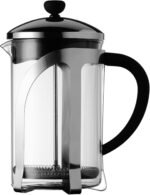 French Press Coffee Maker Percolator Pot,800ml Clear Superiour Glass,Insulated.Ideal for Tea,Coffee.Superiour Filter Press - Image 2