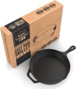 Fresh Australian Kitchen 12" Cast Iron Skillets Nonstick - Pre Seasoned Frying Pan Cookware Pan for Cooking - Image 2