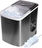 Frigidaire EFIC123-SS Counter Top Maker, Produces 26 pounds Ice per Day, Stainless Steel - Image 2