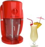 Frozen Drink Maker - Mixer and Ice Crusher Machine for Margaritas, Pina Coladas, Daiquiris, Shaved Ice Treats, or Slushies by Classic Cuisine (Red) - Image 2