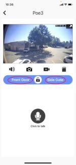 GBF Smart Video Door Phone & Doorbell Smart Intercom System with a Smart keypad (PL963PMPOE)- 1080P Camera, Built in POE, Control Two Locks remotely, Timed Unlock - Image 2