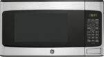 GE Compact Countertop Microwave Oven, 1.1 Cubic Ft., 950w Capacity, 6 Auto Cook Settings, Child-Lock Technology, Dorm Room, Apartment, Stainless Steel - Image 2