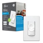 GE Smart C 2-amp Multi-Location White Wi-Fi Compatibility Touchless Illuminated Residential Light Switch with Wall - Image 2