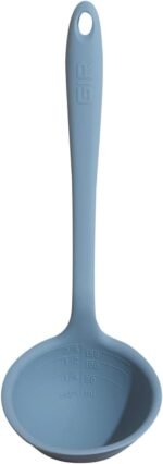 GIR: Get It Right Silicone Ladle Spoon –High Heat Resistant Kitchen Tool, Durable Cooking Utensil for Serving Soups, Stews, Sauces, and Dressings, Ultimate - 13IN - Slate - Image 2