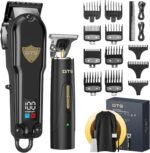 GTSPro Hair Clippers for Men, Clippers and Trimmers Set, Barber Clippers, Electric Hair Trimmer with Box, Gifts for Men Black - Image 2