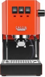 Gaggia RI9380/53 Classic Evo Pro Espresso Machine, Lobster Red, Small - Image 2