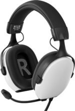 Gaming Headsets with Mic for Xbox,PS4,PS5,Switch,PC,7.1 Surround Sound Gmaing Headphones with Noise Cancelling Microphone,50MM Dynamic Drivers, 3.5MM Audio Jack-White - Image 2