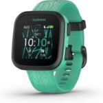 Garmin Bounce™, Kids Smartwatch, Two-Way Text and Voice Messaging, Location Tracking, Green Burst - Image 2