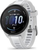 Garmin Forerunner 165 Music, Running Smartwatch, Colorful AMOLED Display, Training Metrics and Recovery Insights, Music on Your Wrist, Whitestone - Image 2