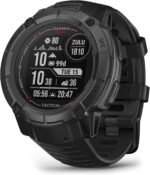 Garmin Instinct 2X Solar - Tactical Edition, Rugged GPS Smartwatch, Built-in Flashlight, Ballistics Calculator, Solar Charging Capability, Black (Renewed) - Image 2