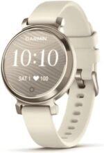 Garmin Lily 2, Small and Stylish Smartwatch, Hidden Display, Patterned Lens, Up to 5 Days Battery Life, Coconut - Image 2