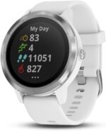 Garmin vívoactive 3 GPS Smartwatch - White & Stainless (Renewed) - Image 2