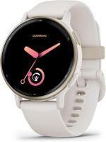 Garmin vívoactive 5, Health and Fitness GPS Smartwatch, AMOLED Display, Up to 11 Days of Battery (Renewed) (Ivory) - Image 2