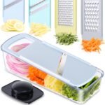 Geedel Professional Mandoline Slicer for Kitchen, Multi Purpose Vegetable Slicer Cutter, Vegetable Cutter Onion Cutter for Veggie Fruit Cheese - Image 2