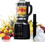 Glass Blenders for Kitchen with Tamper, Blender for Smoothies, Professional Blenders 1500W Motor, 9 Adjustable Speeds, 14 Preset Programs, High-Speed Heating Blender for Nut Milk, Soups, Sauces & More - Image 2