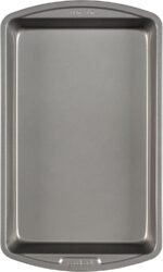 GoodCook 11" x 7" Nonstick Steel Cake Baking Pan, Multipurpose Nonstick Baking Pan for Brownies, Biscuits, and Cake, Gray - Image 2