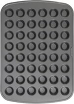 GoodCook 48-Cup Nonstick Steel Mini Cupcake and Muffin Pan, Gray - Image 2