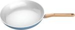 GoodCook Healthy Ceramic Titanium-Infused 12” Fry Pan, Light Blue – Induction Cookware, Nonstick Cooking Pan, Frying Pan Skillet for Eggs, Meats, Vegetables, Sauces, Warming Tortillas - Image 2