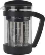 GoodCook Koffe 1.5L Glass Cold Brew Coffee Maker with BPA-Free Plastic Frame - Image 2
