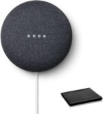 Google Nest Mini Bluetooth Speaker, Japan Model, Multi Language with English Compatibility Assistant (2nd Gen) Charcoal - Image 2