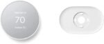 Google Nest Thermostat - Smart Thermostat for Home - Programmable Wifi Thermostat & Trim Kit - Made for the Nest Thermostat - Programmable Wifi Thermostat Accessory - Snow - Image 2