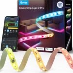 Govee RGBIC Strip Light 2 Pro with Matter, 32.8ft Wi-Fi LED Lights for Bedroom, Cabinet, Party, TV and Gaming Desk, Smart Led Strip Lights Compatible with Alexa and Google Assistant, Home Decor - Image 2