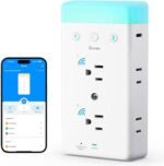 Govee Smart Plug Outlet Extender, 3-Sided Smart Power Strips with 2 Smart Outlets & 2 USB Ports with RGB Night Light, APP & Voice Control, Surge & Overload Protection for Home Office - Image 2
