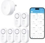GoveeLife Upgraded Smart Water Leak Detector 1s with 1804ft Ultra-Long Range, WiFi Water Sensor with SMS/Email/APP Push and Sound Alarm, 5-Year Battery Life, Suit for Home, Basement, Kitchen, 6 Pack - Image 2