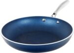 Granitestone Blue 12 Inch XL Non Stick Frying Pan Skillet with Mineral and Diamond Triple Coated Surface for Long Lasting Nonstick Frying Pan for Cooking, Metal Utensil/Oven/Dishwasher Safe - Image 2