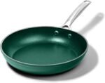 Granitestone Frying Pans Nonstick 10 Inch, Emerald Green Pan for Cooking, Non Stick Frying Pans Skillet for Eggs, Omelette, Non Stick Fry Pans, Made Without PFOA PFOS, Oven & Dishwasher Safe - Image 2