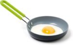 GreenPan Mini Healthy Ceramic Nonstick, 5" Round Egg Pan, PFAS-Free, Dishwasher Safe, Stay Cool Handle, Black - Image 2