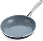 GreenPan Swift Healthy Ceramic Nonstick, 8" Frying Pan Skillet, Stainless Steel Handle, PFAS-Free, Dishwasher Safe, Oven Safe, Black - Image 2